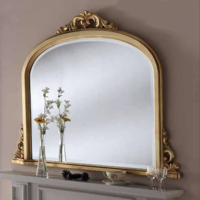 Buckingham London Gold Overmantle Mirror / Bournemouth, Poole, Dorset