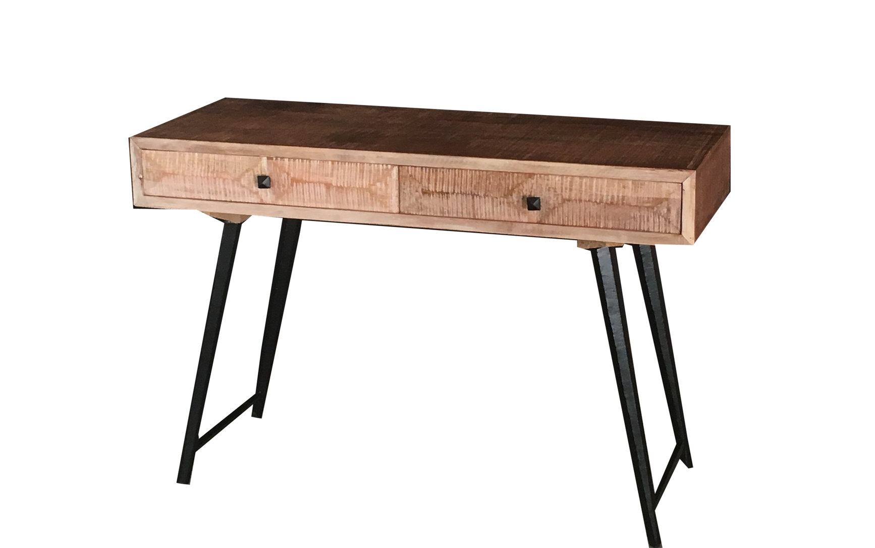 contemporary/ industrial style console table / desk