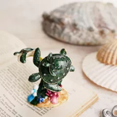coral turtle trinket