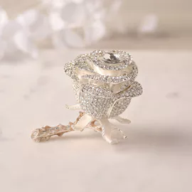 crystal flower crystal flower trinket