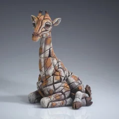 Giraffe Calf Bust Sculpture