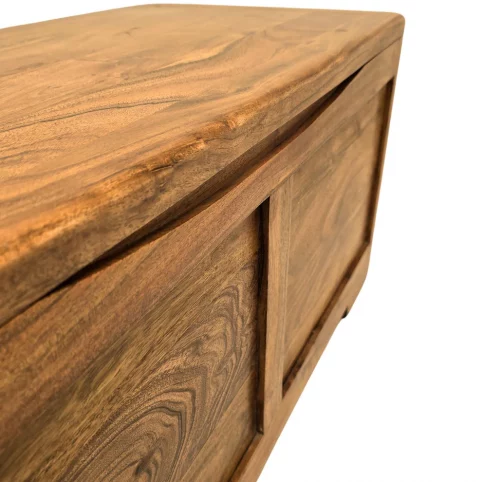 Acacia Wood Storage Chest Coffee Table Ottoman 8 Acacia Wood Chest