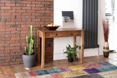 Acacia wood Shaker Console Table 2 Shaker Console Table