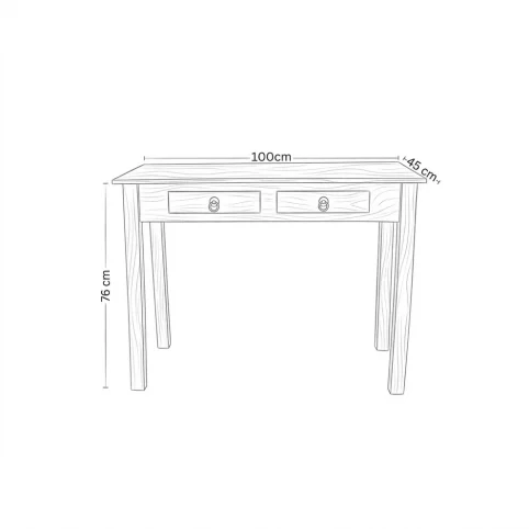 Acacia wood Shaker Console Table 3 Shaker Console Table Schematics