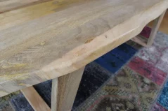 Mango Wood Coffee table Live Edge 5 Mango Wood Coffee Table Edge
