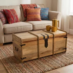 Mango Wood Marina Chest Coffee Table with Storage 3 Mango wood chest Coffee Table