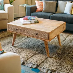Mango Wood Coffee Table