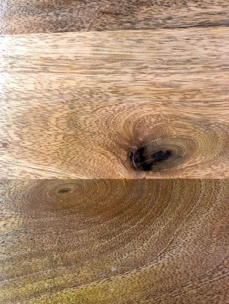 Light Mango Wood Console Table