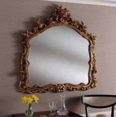 gold ornate gilt mirror