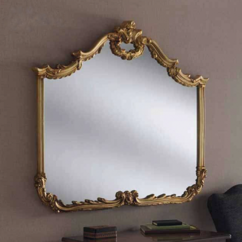 gold ornate gilt mirror