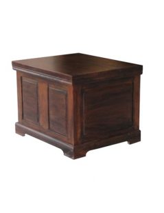 Dark Mango Wood Blanket Box