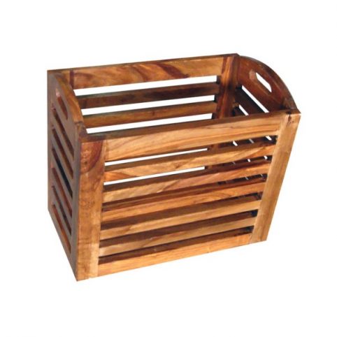 sheesham wood magazine rack