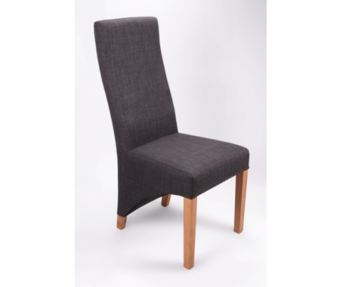 Dinning chair light legs charcoal Dinning chair light legs charcoal