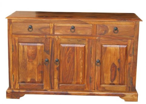 sheesham 3 door sideboard