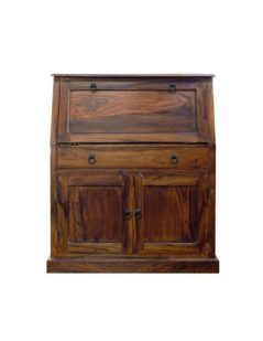 sheesham wood writing desk bureau