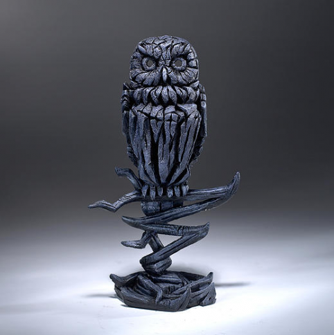 Owl - Midnight blue Blue Owl Sculpture