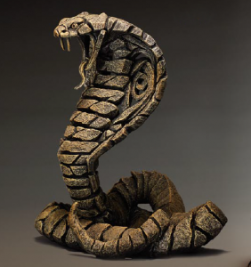 Cobra desert sculpture