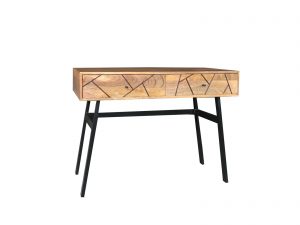 Urban Retro Range Industrial Style 2-drawer Console Table