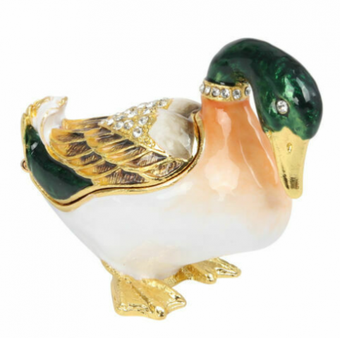 duck trinket box duck trinket box