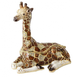 giraffe trinket box