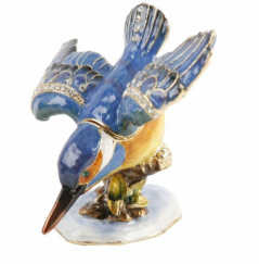 kingfisher trinket box