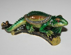 lizard trinket box