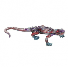 purple gecko trinket box