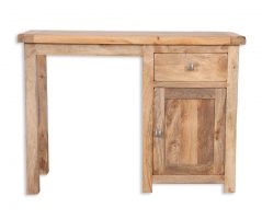 solid light mango wood dressing table