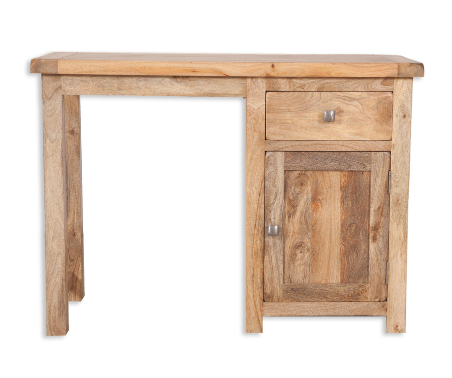 solid light mango wood dressing table