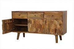 unique light mango sideboard