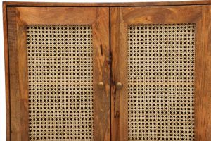 sheesham wood sideboard details