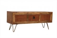 sheesham wood tv unit back