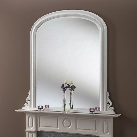 Chambord over mantle Mirror 48 x 50 inches