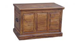 Handcrafted sheesham wood pannal box large