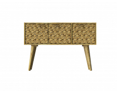 geometric medium sideboard