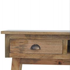 solid mango wood study desk dorset