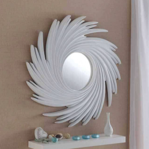 white contemporary mirror