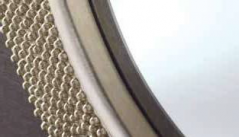 Contemporary - YG126 silver mirror - details Contemporary - YG126 silver mirror - details