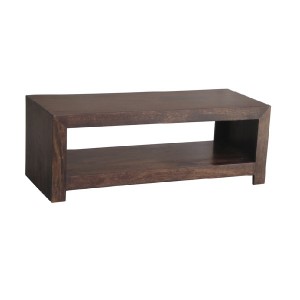 Dark Mango Wood Coffee Table TV stand