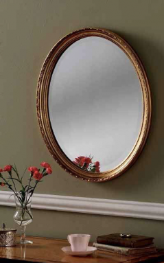 gold ornate gilt mirror