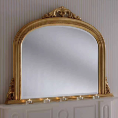 gold overmantle mirror UK