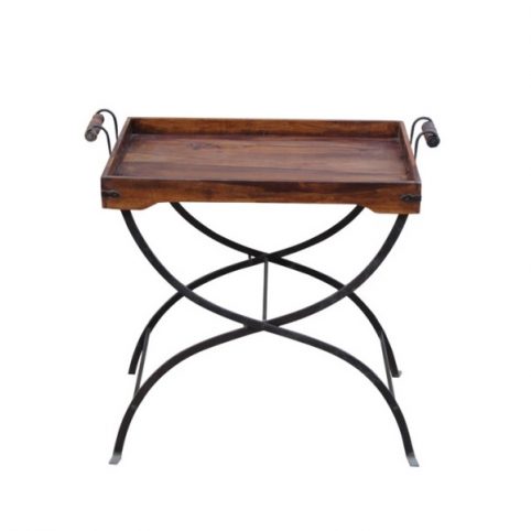 sheesham wood butler tray with iron stand sheesham wood butler tray with iron stand