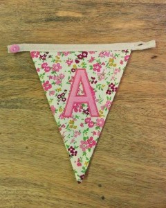 A bunting letter