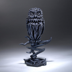 Blue Owl Sculpture