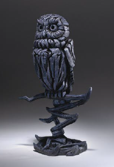 Blue Owl sculpture