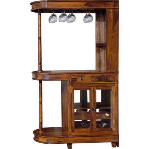 THO 201 sheesham drinks cabinet