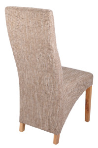 tweed dining chair