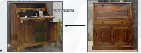 sheesham wood rosewood writing bureau sheesham wood rosewood writing bureau