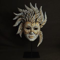 Handpainted Mask Sculpture