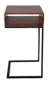 New furniture designs arriving in stock! 8 instustrial style Indian sheesham wood side table with one drawer